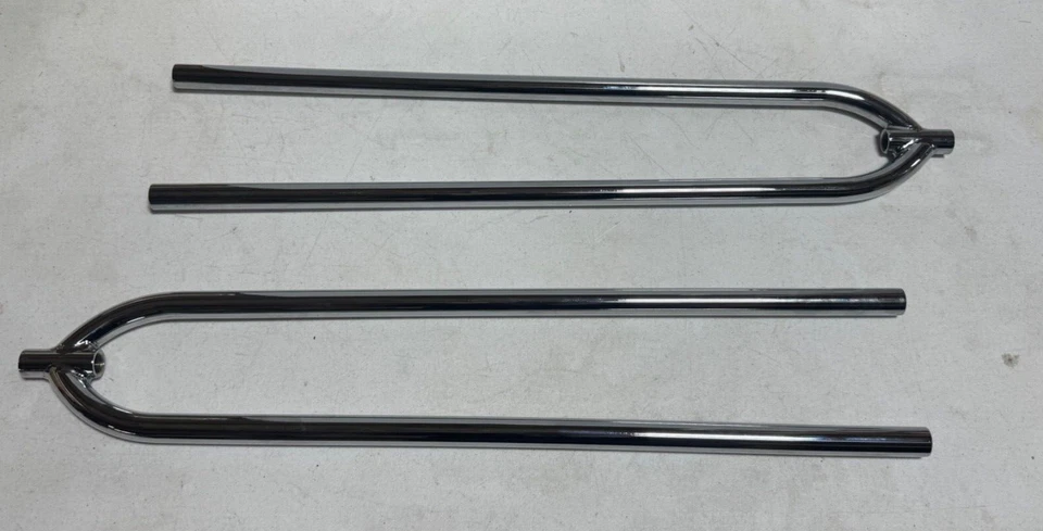 1928-31 Ford Model A 1932 33 34 Front Axle 27" Hairpin Radius Rods Steel CHROME - Image 2 of 4