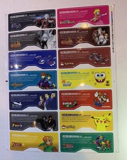 GBA SP Sticker Label Nintendo Gameboy Advance SP Decal-Pick Your Style-NEW