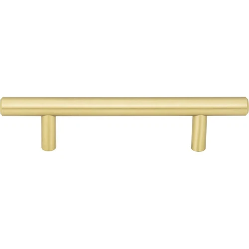 3" c-c Brushed Gold Kitchen Cabinet Pull Commercial Office Pulls Knob 136BG - Picture 2 of 3