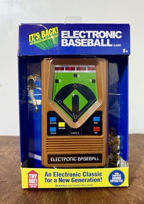 Basic Fun 09507 Handheld Electronic Game new release of classic baseball game