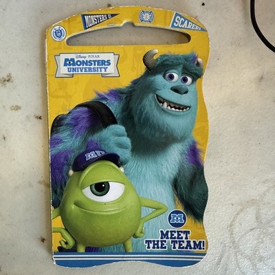 Disney Pixar Monsters University Meet The Team Board Book used