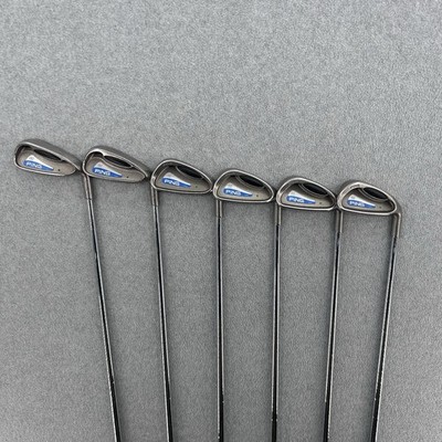 PING G2 IRONS 4-9 IRON SET REGULAR FLEX STEEL GREEN DOT RH