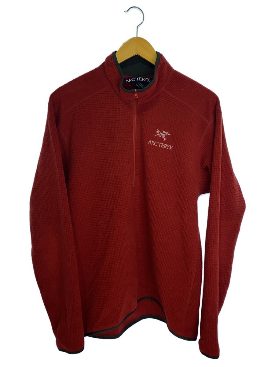 Arc'teryx Giacca Pile Uomo M Rosso Poliestere Leggero Caldo #EG CZA