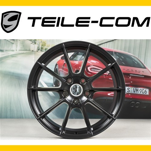 Porsche Boxster 981 Wheel Rim/Wheel Rim Spyder 8.5J x 20 ET57 Black 982601025T JE1