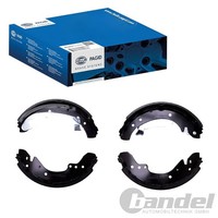 Hella BREMSBACKEN-SATZ 254Mm Hinterachse Passend FüR CitroËN Jumper Fiat Ducato