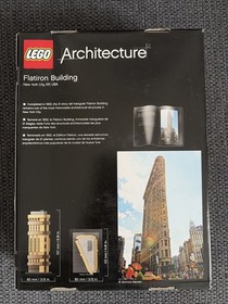 LEGO Architecture 21023 SEALED Flatiron Building Set Sealed Box New Rare