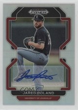 2022 Panini Prizm Draft Picks Silver Prizm Auto Jared Poland #PDP172 Auto 0g45