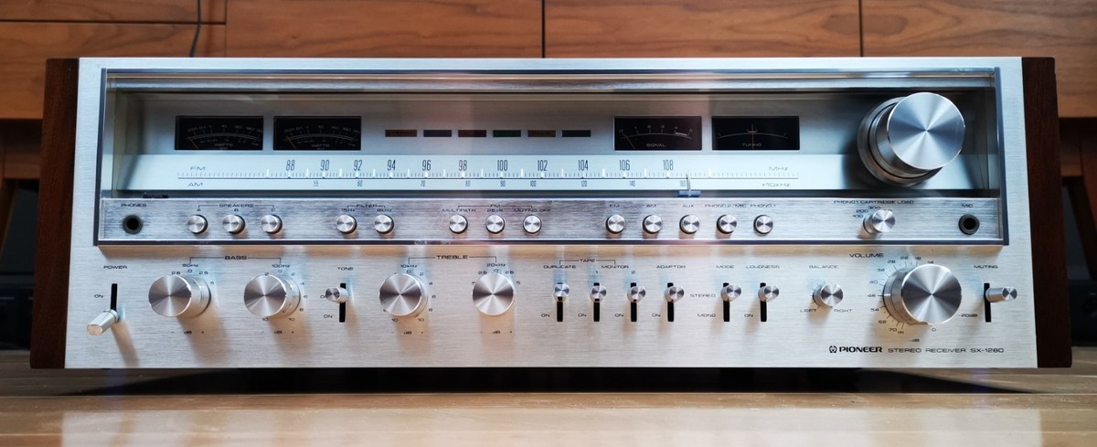Pioneer SX-1280 AM/FM Stereo Receiver (Serviced & Recapped) | eBay