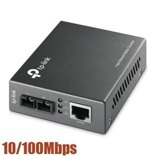 10/100Mbps Fast Ethernet to SC Multi-Mode Fiber Optic Media Converter 2KM