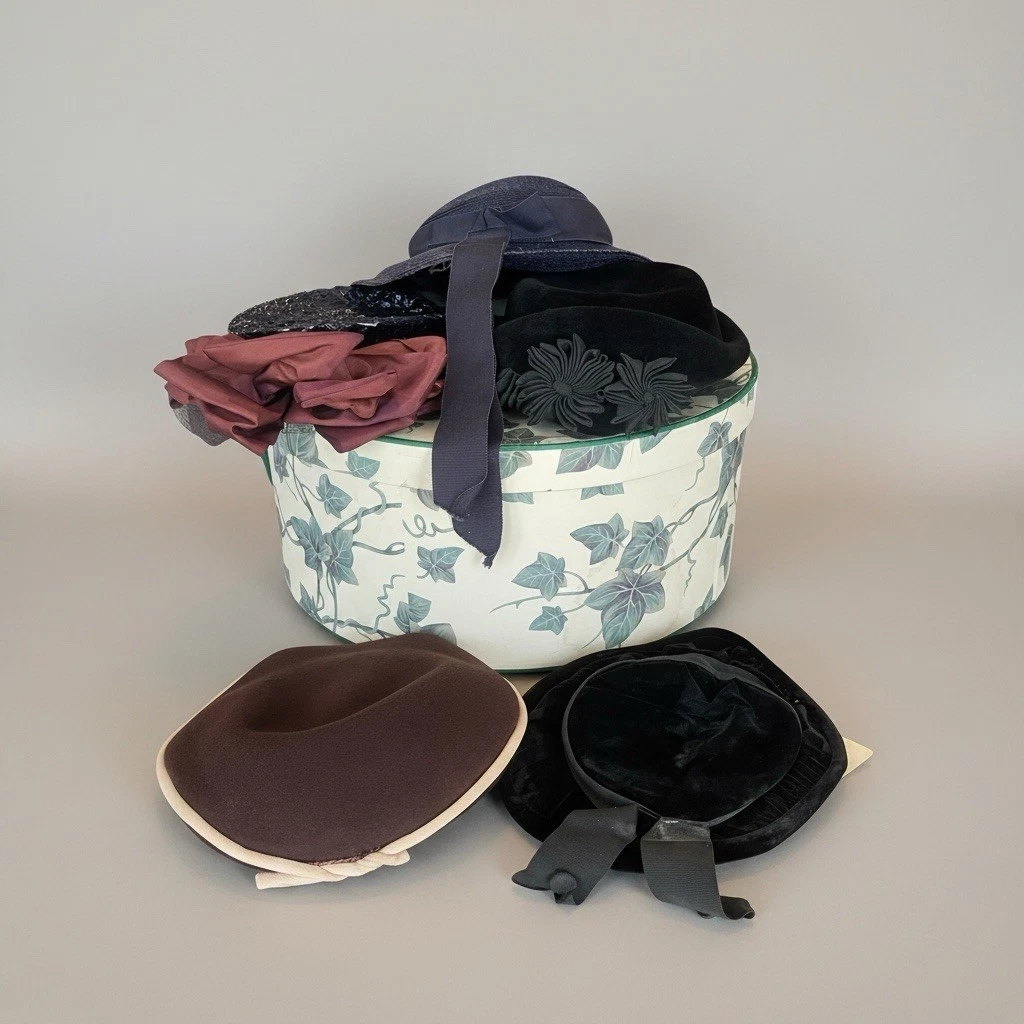 Original One Size 1940s Vintage Hats for Women for sale | eBay