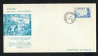 Canada #370, 1957 5¢ David Thompson, blue Winderemere Historical Society FDC