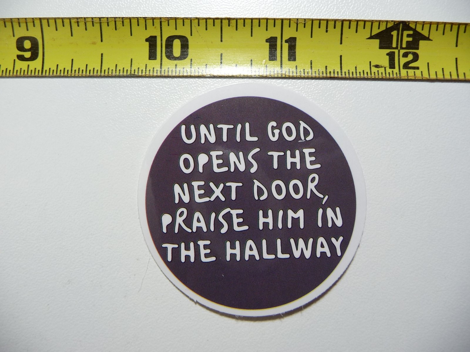 God Opens Doors Praise Him Christian Faith Decal Sticker