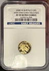 2008-W $5 NGC PR 70 Ultra Cameo American 1/10 Ounce Gold Buffalo Eagle