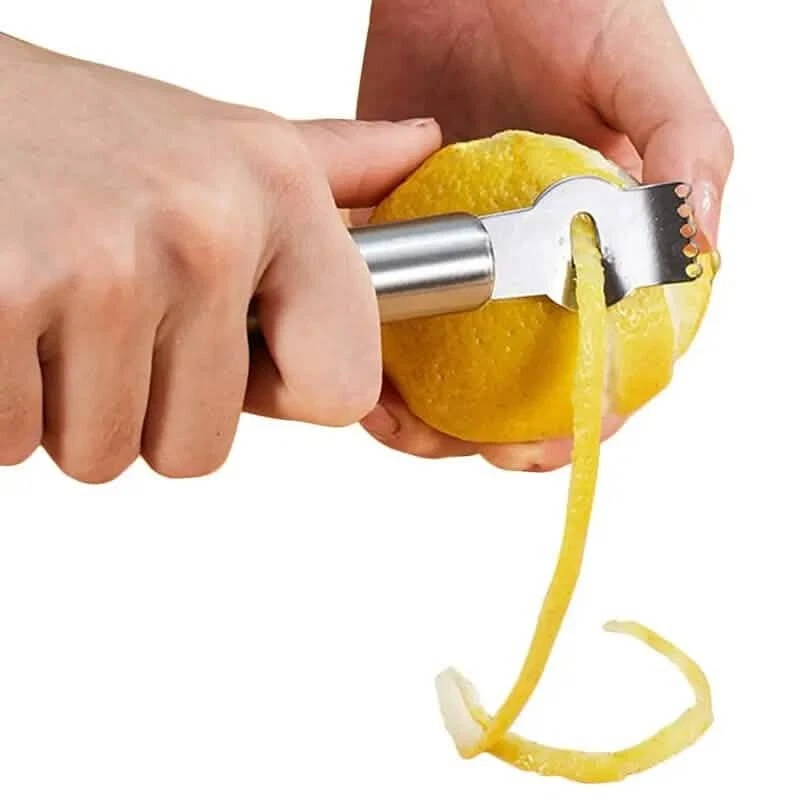 3-Pieces: Lemon Grater Stainless Steel Peeler
Opens in a new window or tab
