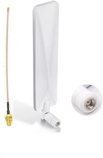 4G 5G LTE Antenna 9Dbi Male Cellular White SMA Antenna for Wireless CPE Router H