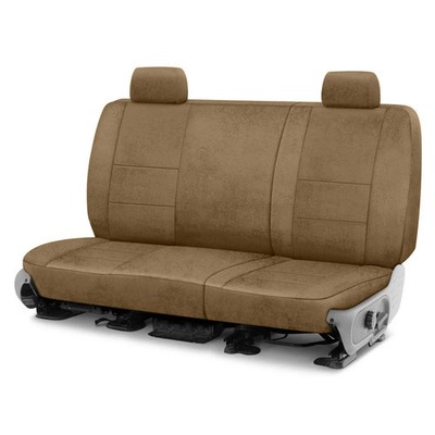For Cadillac DeVille 90 Coverking Velour 1st Row Beige Custom Seat Covers