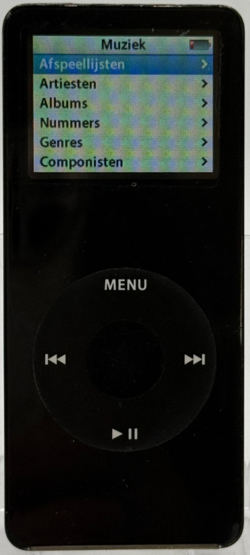 Apple iPod Nano 1st Gen 1GB Black A1137 Working Holds Charge