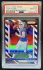 2018 Panini Prizm Josh Allen RC Red White and Blue Rookie #205 Bills PSA 10