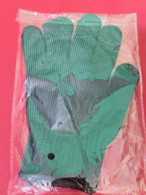 Black Textured Grip Work Gloves New Sealed Packaging Adult Size