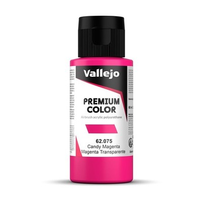 (99,17 /l) Vallejo Premium: Candy Magenta 60ml 62.075 Airbrushfarbe