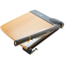 Westcott Trim Air Wood Guillotine Paper Trimmer - Cuts 30Sheet - 18" Cutting - 3