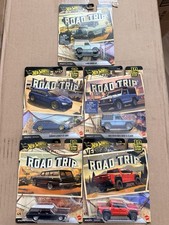 Hot Wheels Premium Road Trip Full Set Of 5 2026 Land Rover Subaru Toyota Chevy