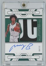 2022-23 Panini National Treasures Collegiate College Silhouettes Signatures