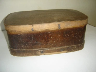 ANCIENNE  BOITE,  COFFRET de DENTELLIÈRE XIXe, Art Populaire - Photo 1/4