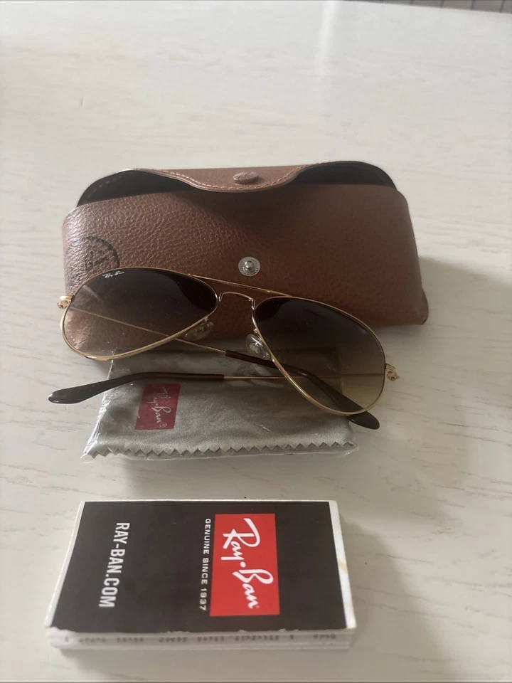 Lunettes De Soleil Ray Ban RB 3025 001 51 Gr.58 Aviateur - Photo 1/2