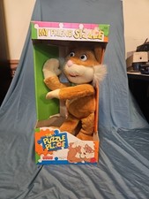 VTG My Friend Sizzle Cat Plush 14 Fisher Price 1995 The Puzzle Place With BOX
