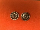 Vintage Anson Cufflinks  Torpedo Fastener Gold Tone Round Art Deco Design — photo 1
