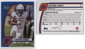 2024 Bowman U Chrome Blue Refractor /199 Ashton Jeanty #17