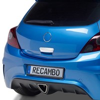KofferraumöFfner Rahmen Passend FüR Opel Corsa D 2006-2014 | Edelstahl Griff