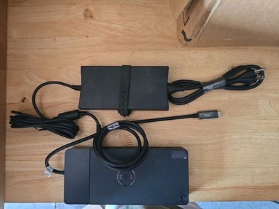 Dell WD19S-130W Docking Station Wired USB 3.2 Gen 2 (3.1 Gen 2) Type-C - Black 