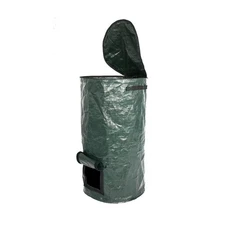 Compost Bin Bag, Reusable Garden Yard Waste Bag, PE Compost Bag Environmental...