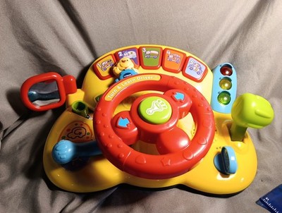 VTech Turn and Learn Driver Educational Toy Lights and Sounds Works Toddler Toy