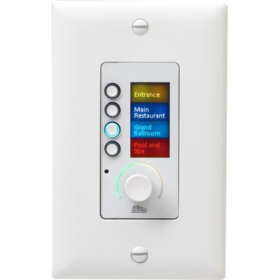 Harman Soundweb Contrio EC-4BV Ethernet Controller 4 Buttons and Volume White