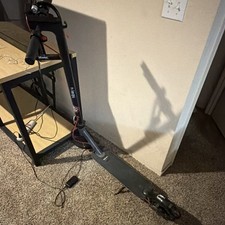 HIBOY S2 Black Kick Electric Scooter Folding Front  Rear Light