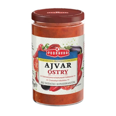 3850104050572 Podravka Ajvar ostry 690g Podravka d.d. A.