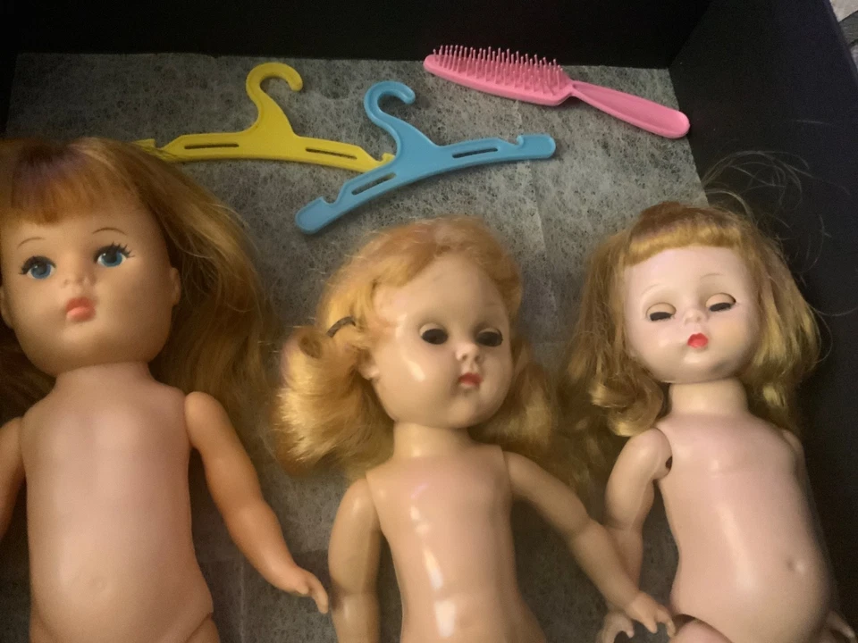 Винтажная кукла Ginny 1950-х годов с бирками Vogue одежда и другие туфли кошельки - Изображение 2 из 4