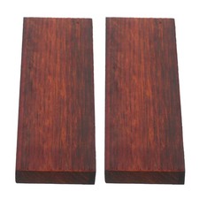 2 Pcs Ebony Handle Material Parts Making Wood Repair Carving