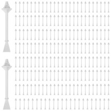 200Pcs Nose Wax Sticks, Plastic Hair Wax Applicators Disposable Nose Waxing S...