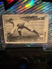 Possible 1927-era Lou Gehrig Baseball Card – Authenticity Unknown – As-Is