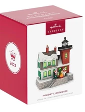 NEW Hallmark Keepsake Ornament 2025 Magic Holiday Lighthouse MINT & NIB