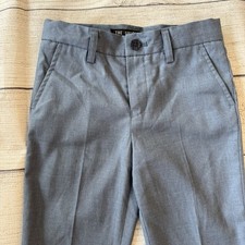 Boys Size 4 Dress Suit Pants Blue Adjustable Waist Formal Wedding Church Easter