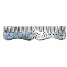 Silver Plated Antique Vintage Hair Comb