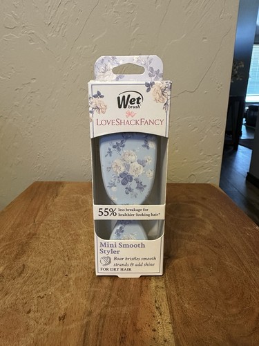 LoveShack X The Wet Brush Love Shack Fancy MINI Smooth Styler Blue English Ivy - Bild 1 von 1