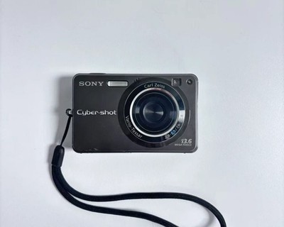 Sony Cybershot DSC-W300 Digital Camera Grey Tested / Fully Working