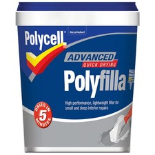 Polycell Advanced Polyfilla Filler - Ready Mixed - Tub 1kg