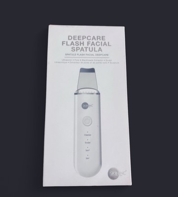 Brand New Skin Inc Supplement Bar Deepcare Flash Facial Spatula White